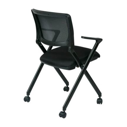 Symple Stuff Hathcock Fabric Padded Office Folding Chairs