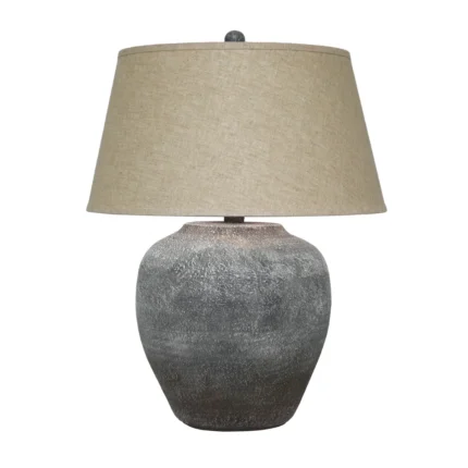 Cast Stone Table Lamp